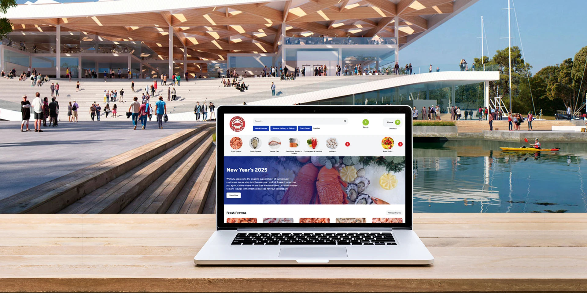 Digital Strategy - Claudios Seafood