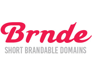 Brnde - Short Brandable .COM Domain Names